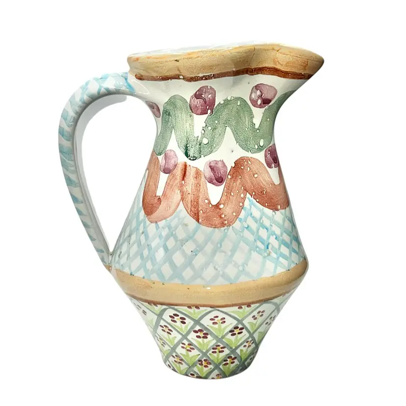 Mackenzie Childs Heather Pitcher 2000