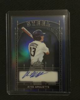 2024 Leaf Trinity Aiva Arquette Blue Steel Auto 9/10