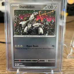 Duraludon 074/094 Reverse Holofoil Pokémon Phantasmal Flames expansion set.