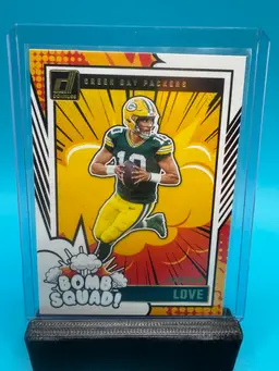 Jordan Love Donruss Bomb Squad Green Bay Packers