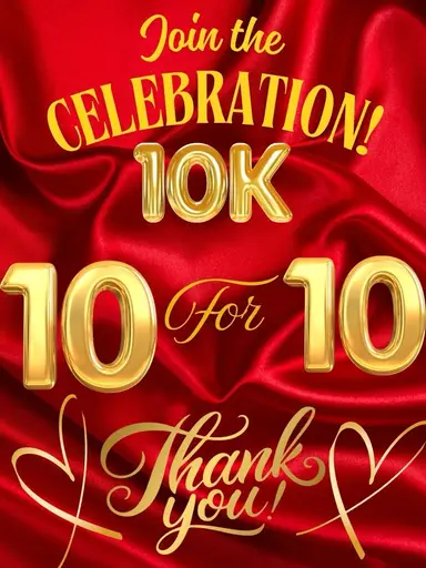 10 For $10 ♥️ 10k Celebration Thank You With Adored
