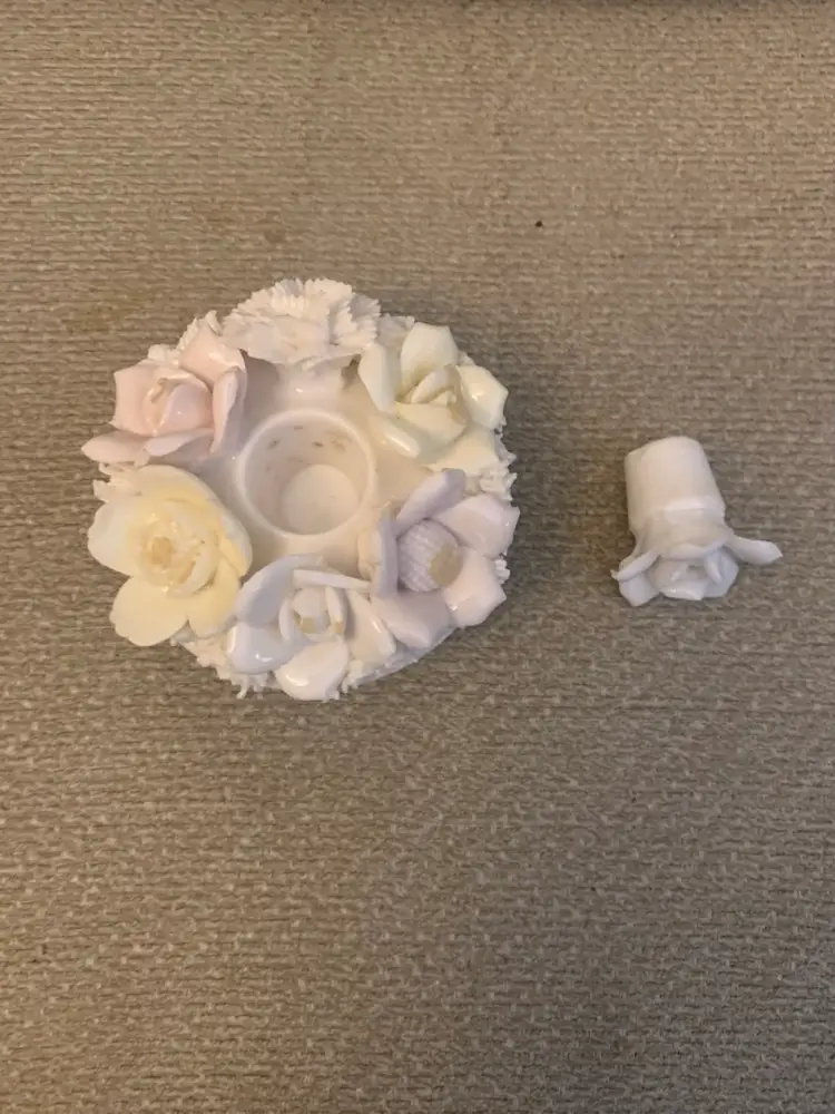 Fine Bone China Flower Candle Holder Ardalt