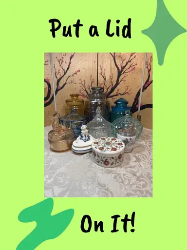 All Things Lidded - Vintage Glass