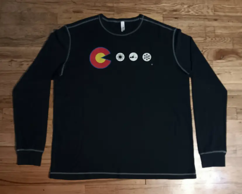 Colorado Sun Moutain Snow Ski shirt Skiing long sleeve denver aspen
