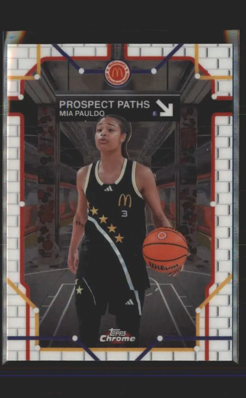 2025 Topps Chrome McDonald's #PP15 Mia Pauldo Prospect Paths - (140) -