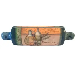 Rosemary Design Recipe Card Holder Kitchen Decor Herbs