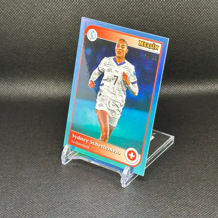 Sydney Schertenleib Eurostars /99 2025 Topps Merlin Euros - Switzerland