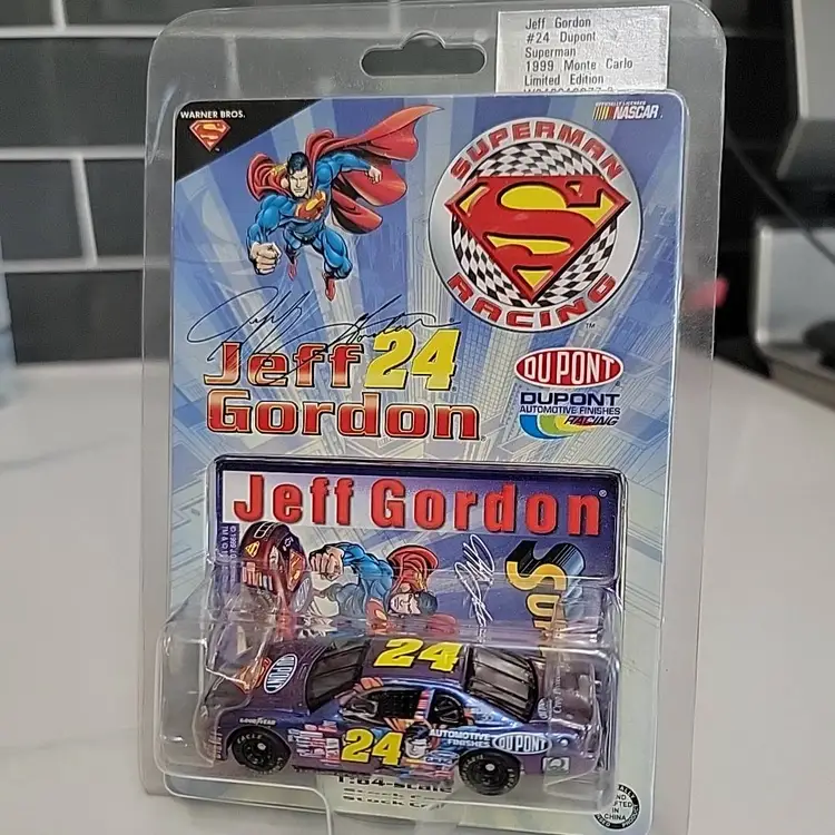 Jeff Gordon #24 Superman car 1999