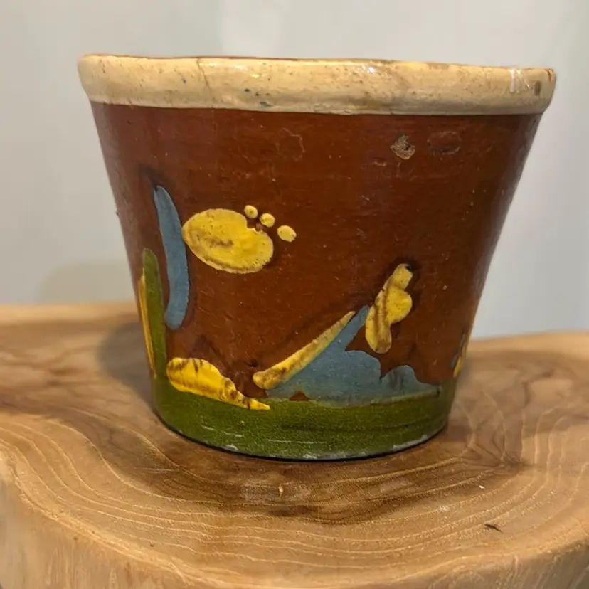 Mexican 3” Redware Pot