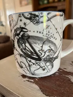 Salt And Earth By Anthropologie Scorpio Zodiac Mug