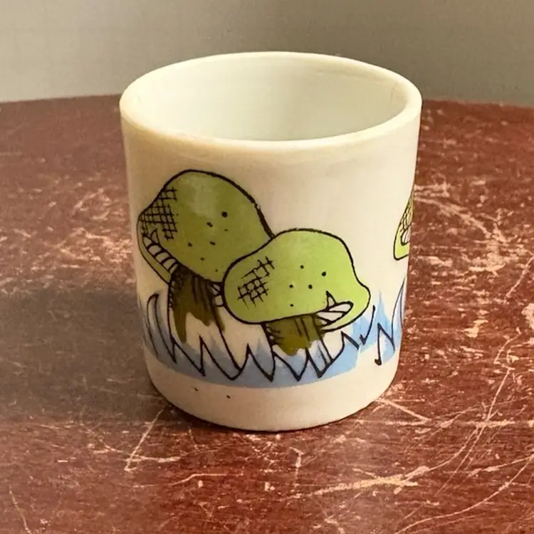 Mini Mushroom Saki Cup