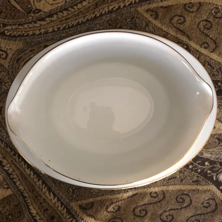 Noritake Maytone Gravy Boat And Attached Under plate 2359