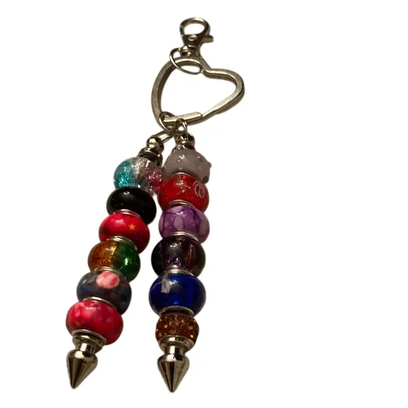 Beaded Purse Charm