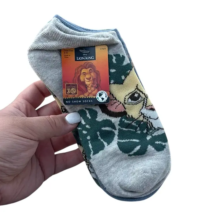 Lion King 3 Pack of Socks