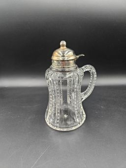 Glass Syrup Pitcher