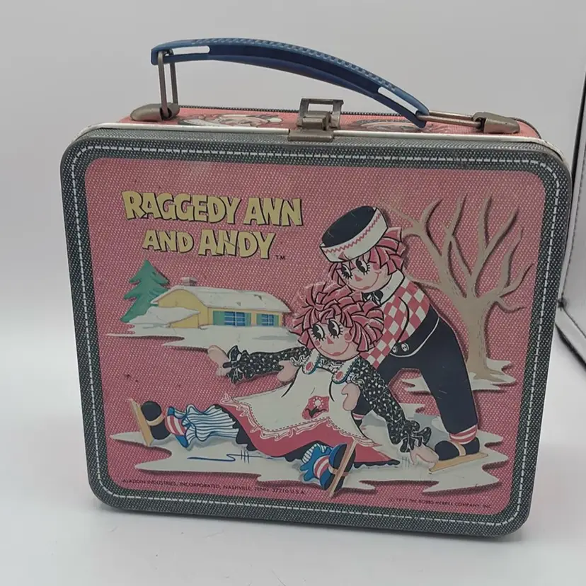 1973 Raggedy Ann And Andy Lunch Box
