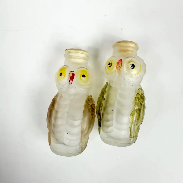 Glass Owl Xmas Lights Covers