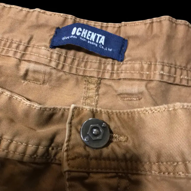 Ochenta Men’s Cotton Loose Fit Multi Pocket Cargo Shorts Size 44