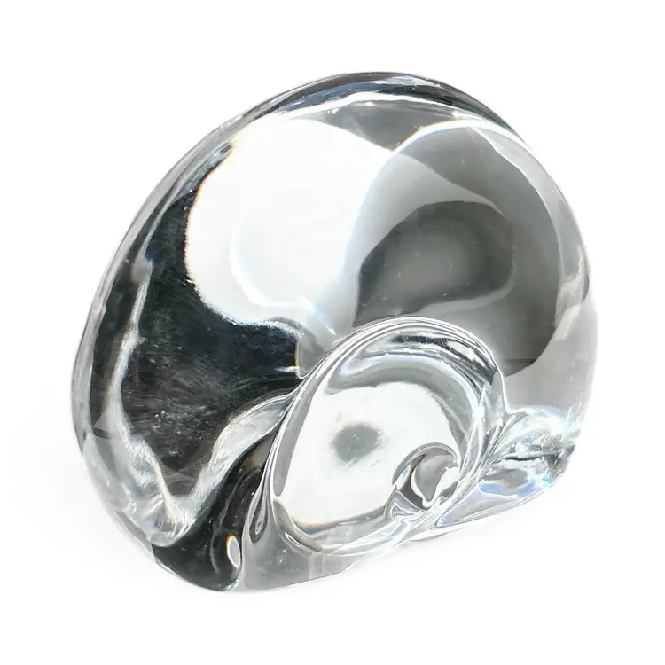 BAM Bids Clear Glass Paperweight Bundle