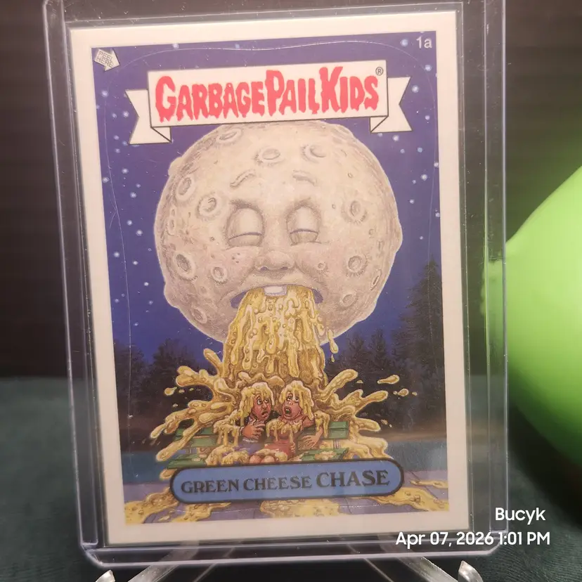 2005 Garbage Pail Kids - Green Cheese CHASE #1a