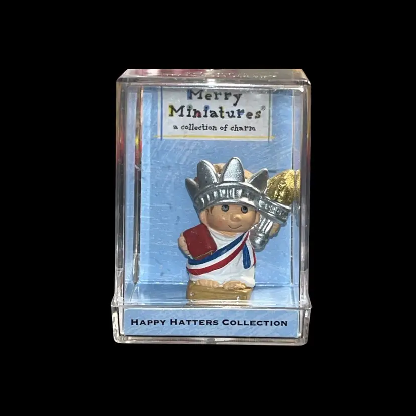 2000 Libbie Crown Hallmark Merry Miniature In Case