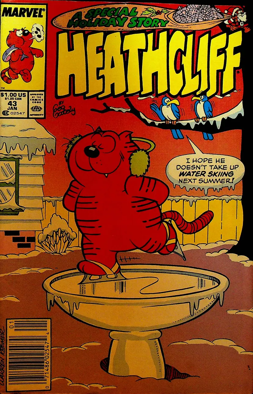 Heathcliff 43 Marvel Comics