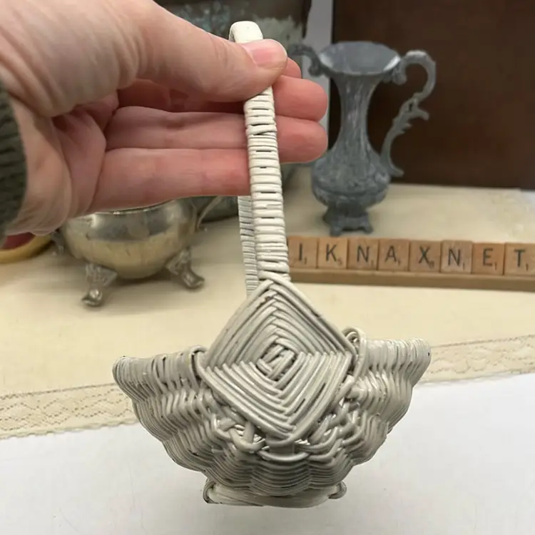 Tiny Wicker Gathering Basket