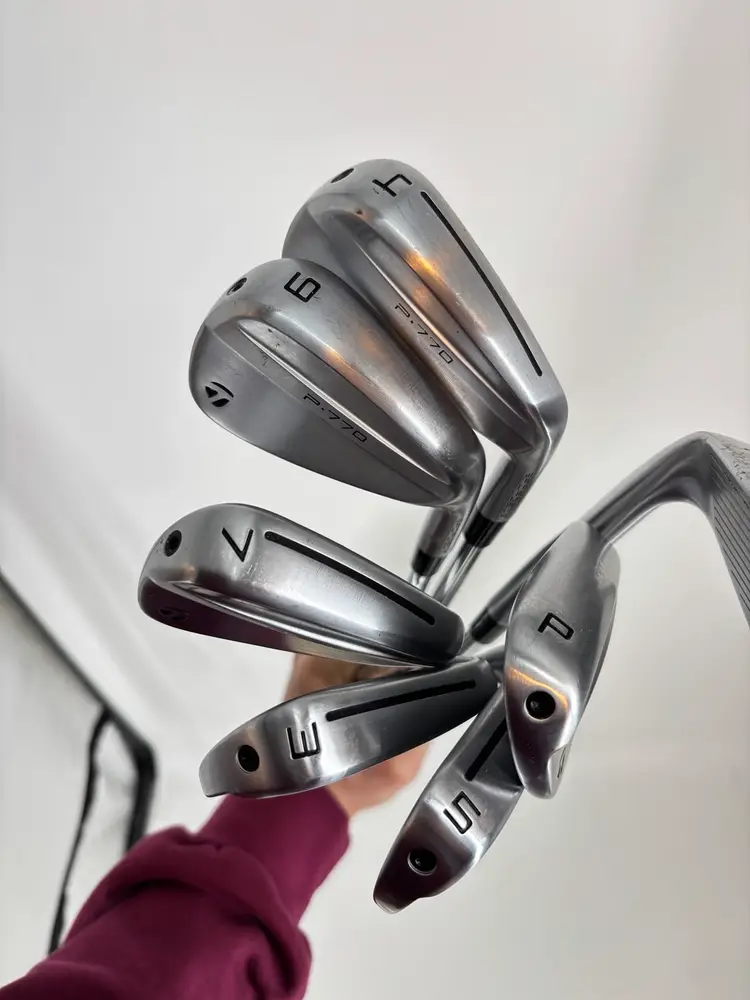 2025 TaylorMade P770 Iron Set 3-PW Project X Rifle 6.0 Stiff MINT