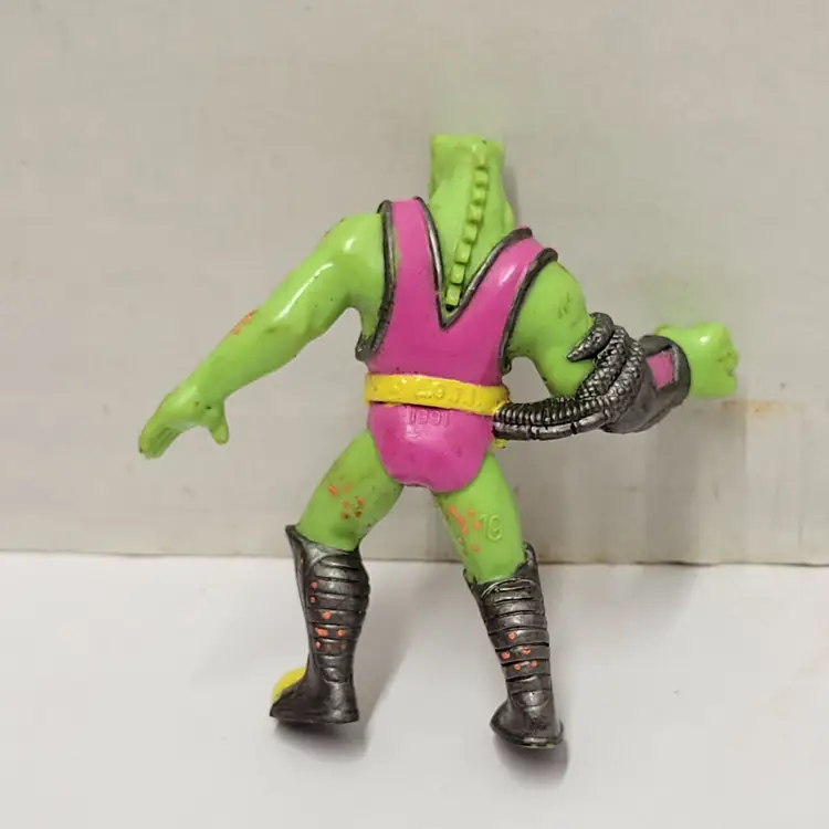 VTG Scum Lizard : 1991 Galoob Trash Bag Bunch Mini Action Figure Toy