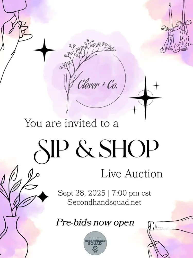 Sip & Shop Live Auction