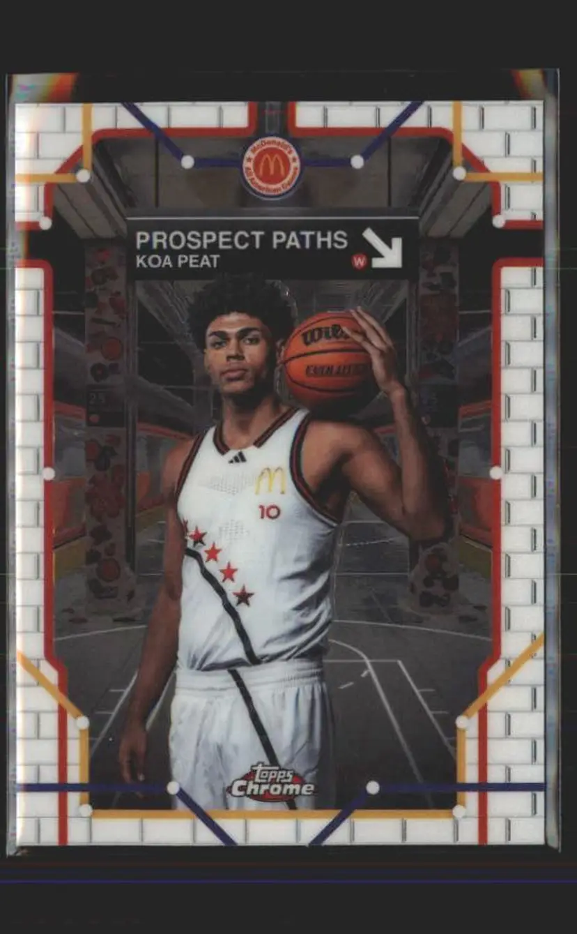 2025 Topps Chrome McDonald's #PP13 Koa Peat Prospect Paths - (140) -