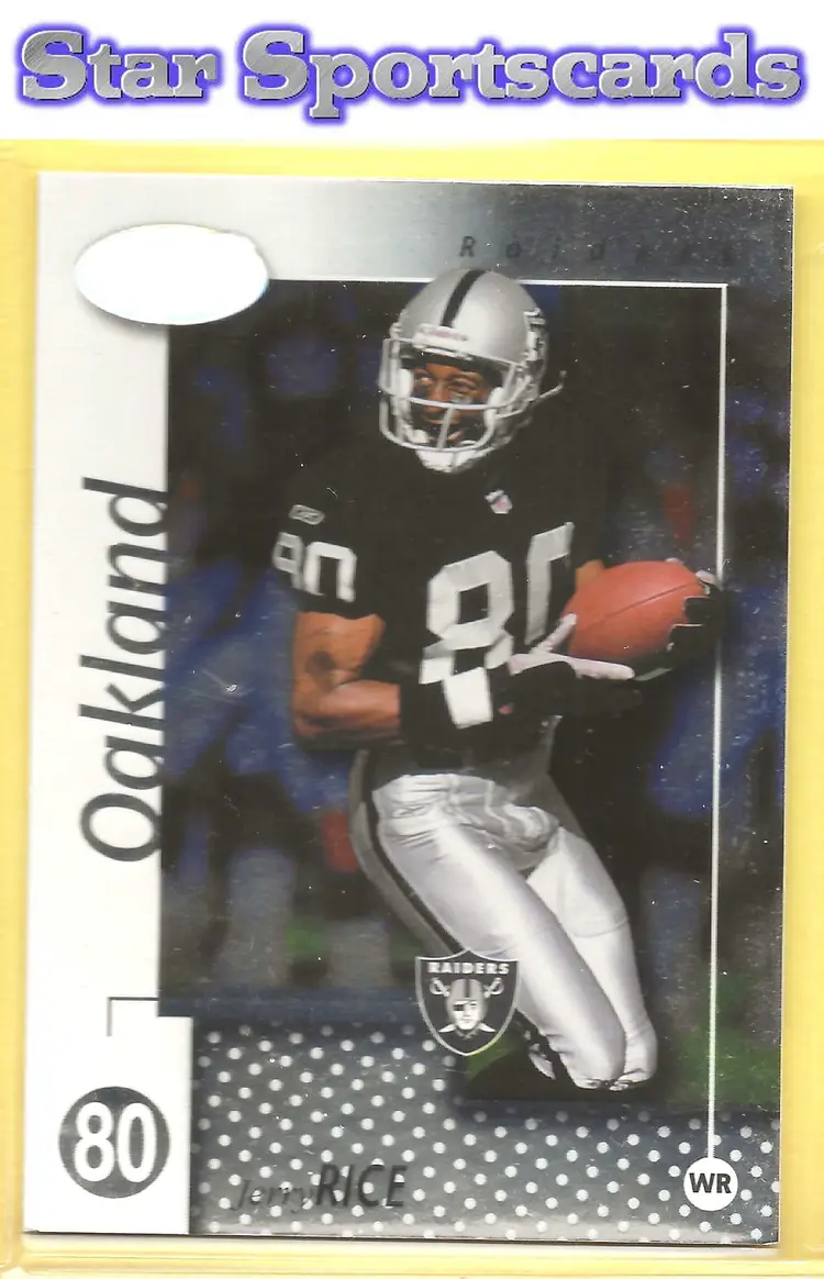 2002 Leaf Certified #68 Jerry Rice Oakland Raiders