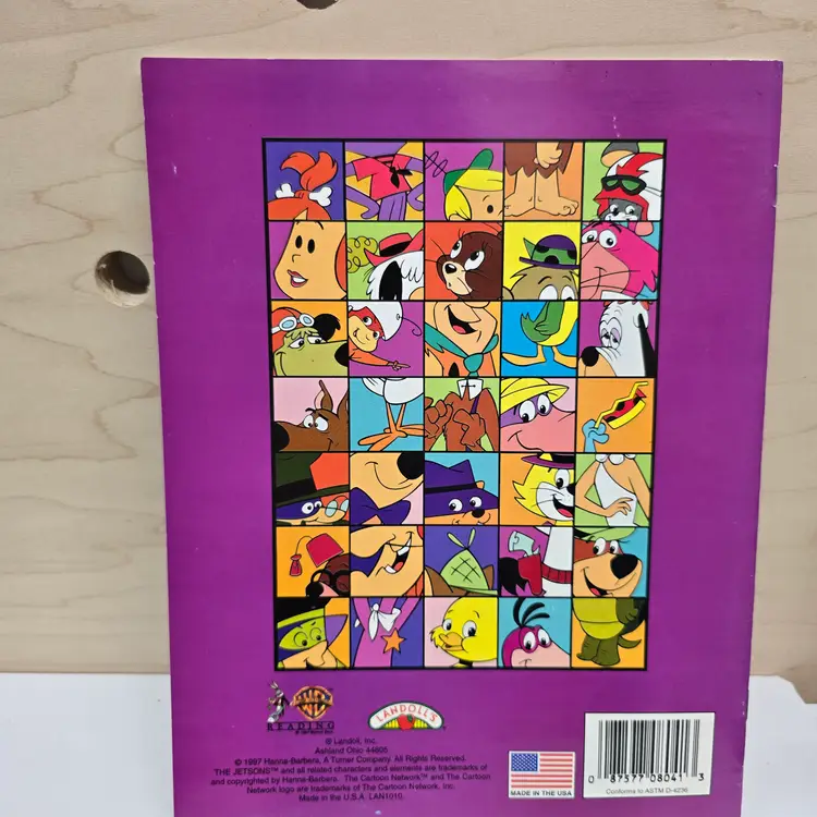 The Jetsons Sticker Book Unused Uncut