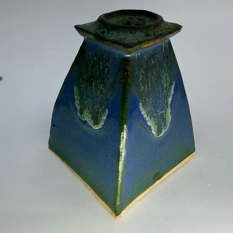 Multi Glazed Slab Pot By John Mc Cann
