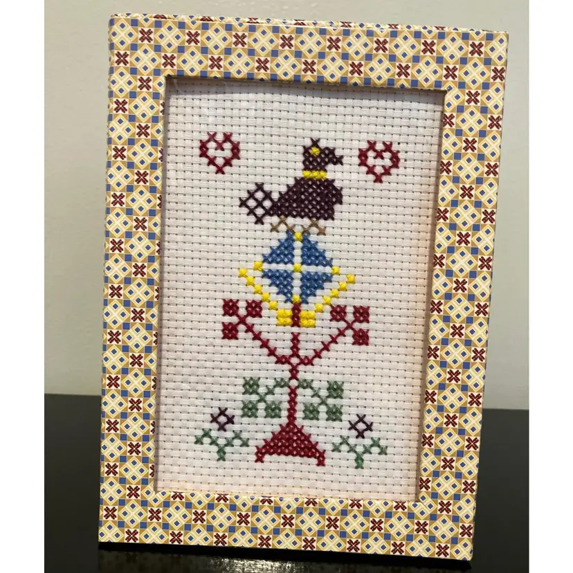 Completed American Needlework Kit from Metropolitan Museum of Art