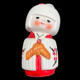 Vintage Ceramic Kokeshi Doll
