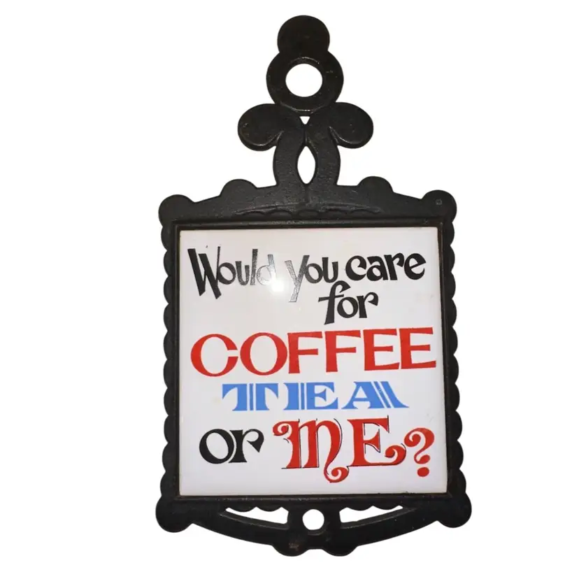 Tile & Cast Iron Trivet