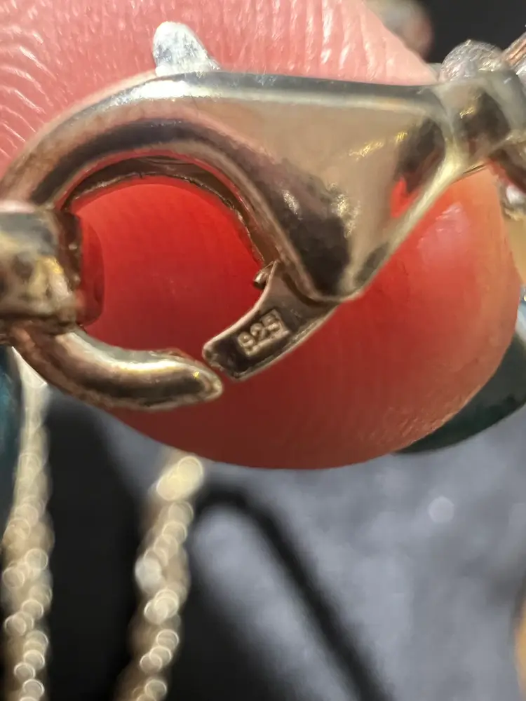 23” Solid Sterling Rope Chain Marked 925 Italy