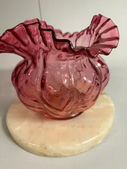 Vintage Fenton Art Glass Vase