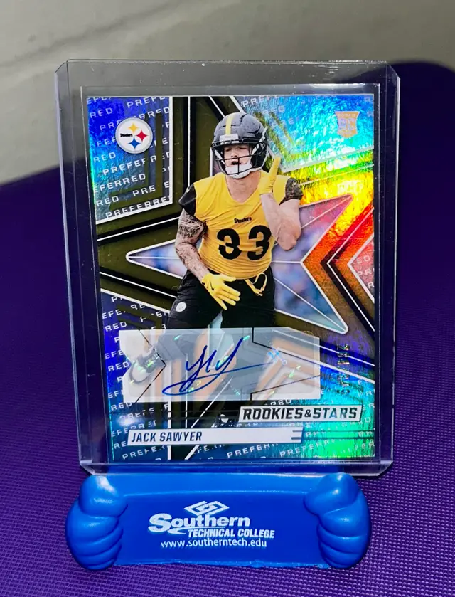 Jack Sawyer Rookies & Stars Autographed Card