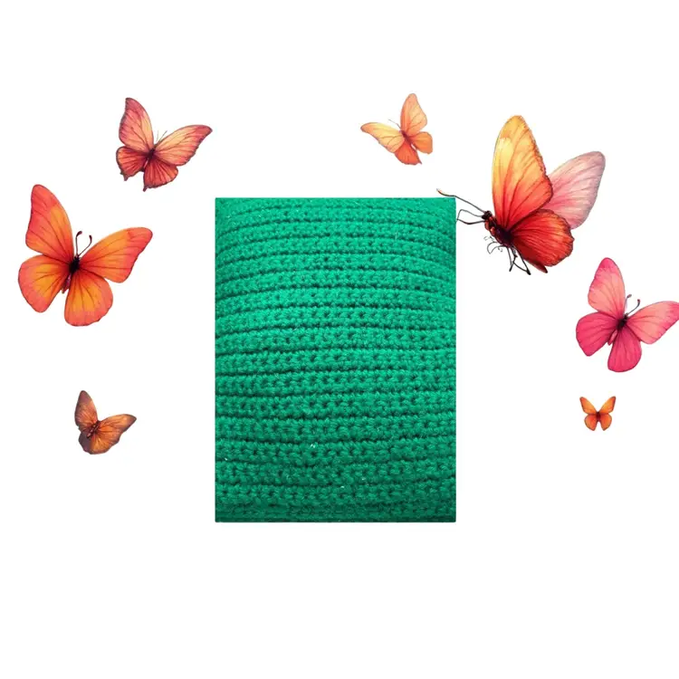 Vintage Santa Knitted Pillow