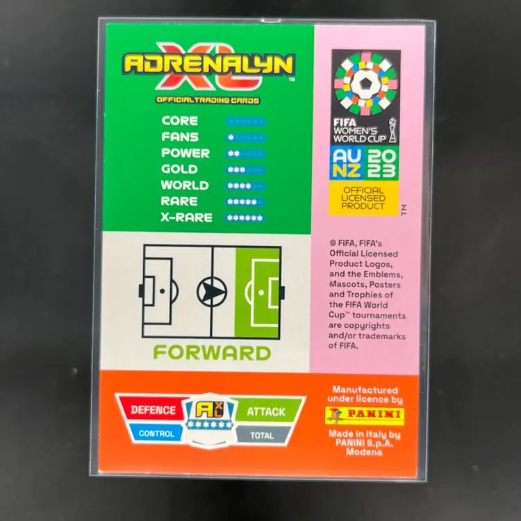 Mallory Swanson 2023 Panini Adrenalyn XL Hero Soccer Card USWNT