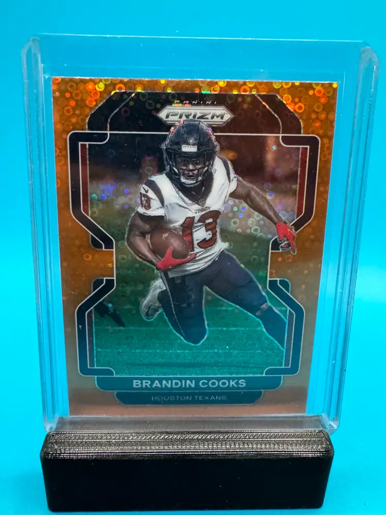 Brandin Cooks Orange Disco Prizm Dallas Cowboys