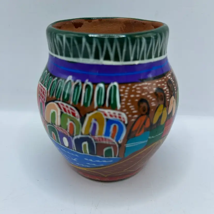Mexican Folk Art Vase