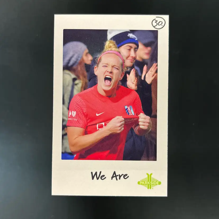 Kristen Hamilton 2022 Parkside NWSL Moments Mini Soccer Card