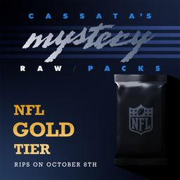27R-GOLD: Gold Tier NFL Mystery Raw Pack / Cassata's Slabman-ia!