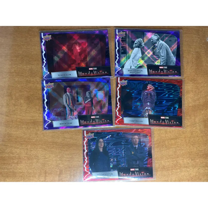 WandaVision 5 Card Lot