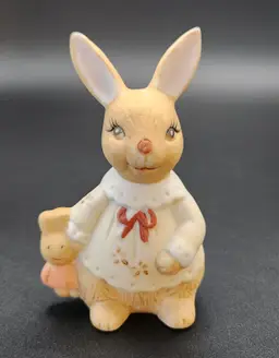 Bunny with Stuffed Toy