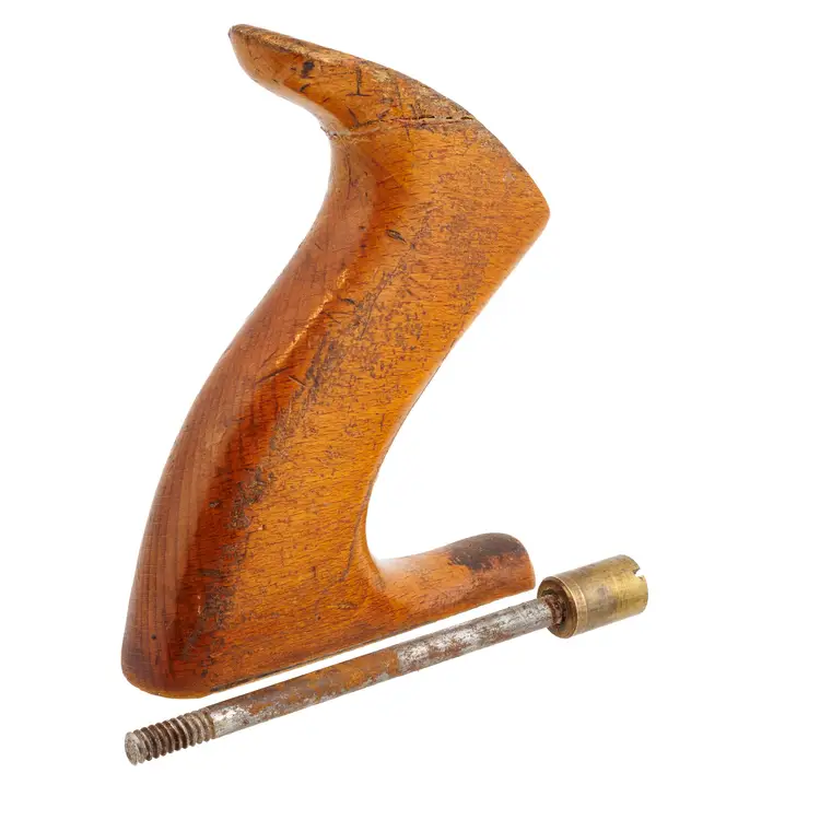 Repaired Beech Handle & Screw For Stanley Transitional Planes No. 26 to No. 34