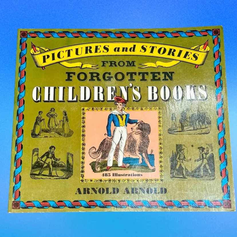 Vintage Softcover First Edition Pictures and Stories from Forgotten Children's Book (1969)